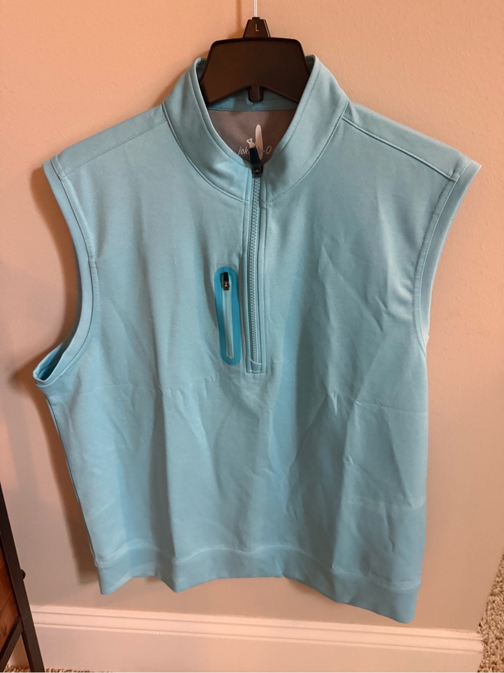 Johnnie-O 1/4 zip Performance Vest